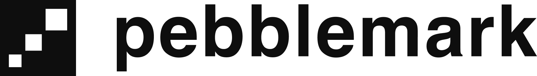 Pebblemark dark logo